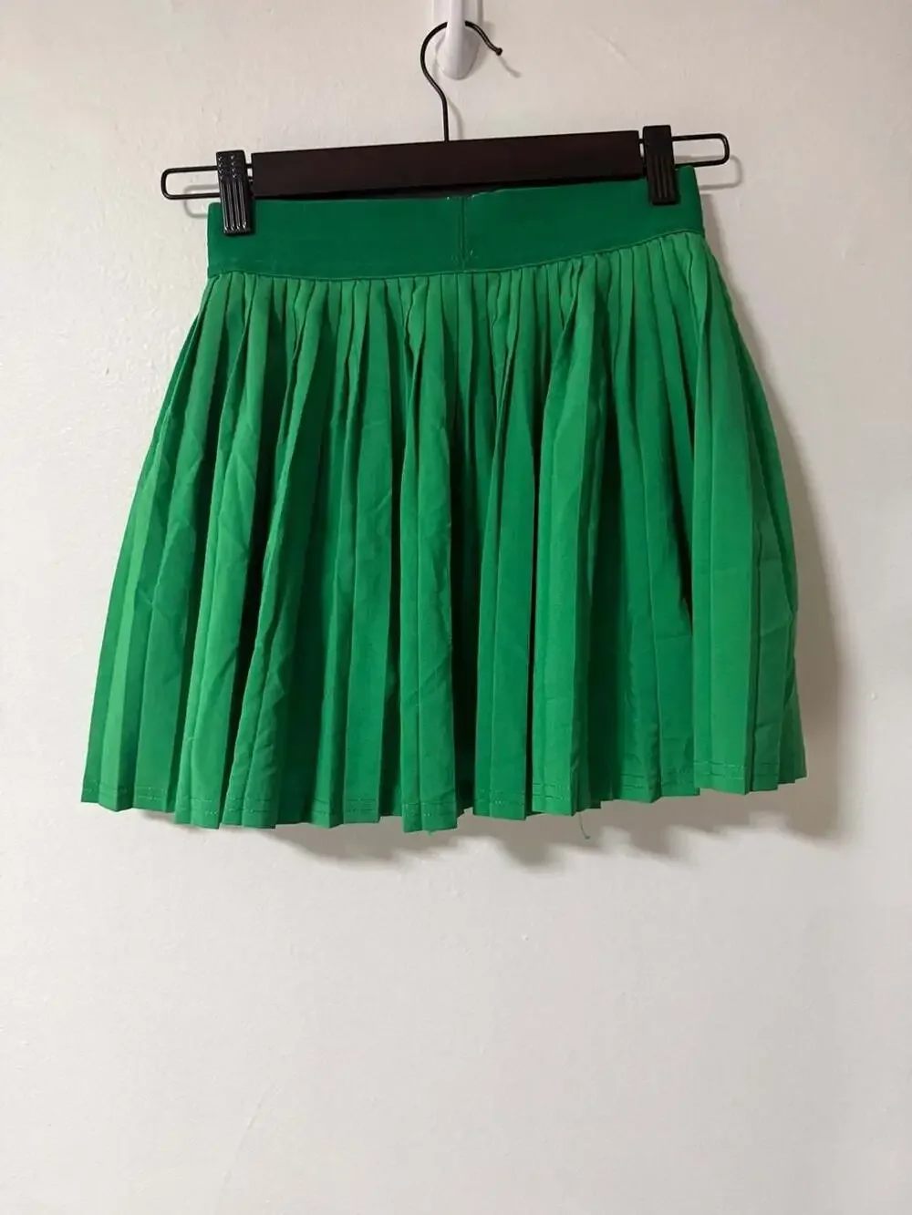 LA + IMAGE Green Pleated Tennis Skort Size S Style SJ-LA0052-SET 2